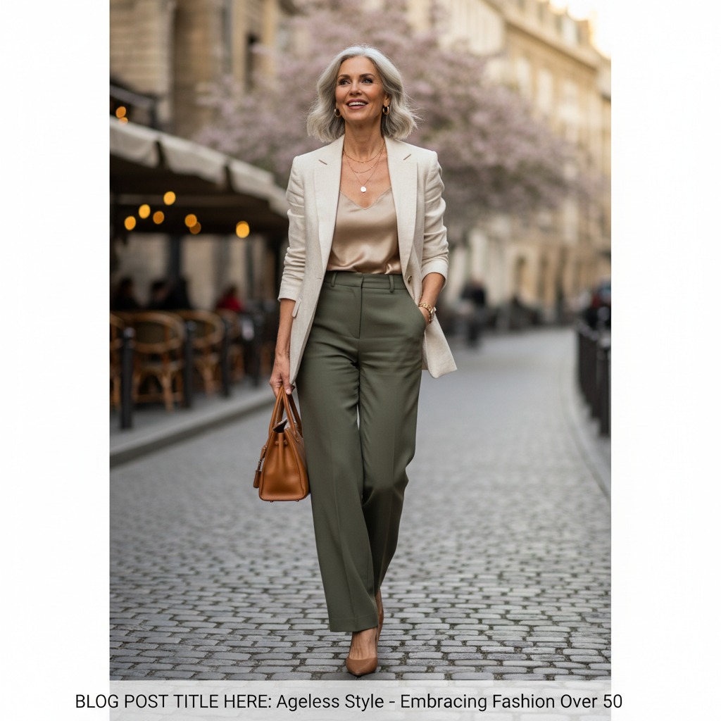 woman over 50 fashion